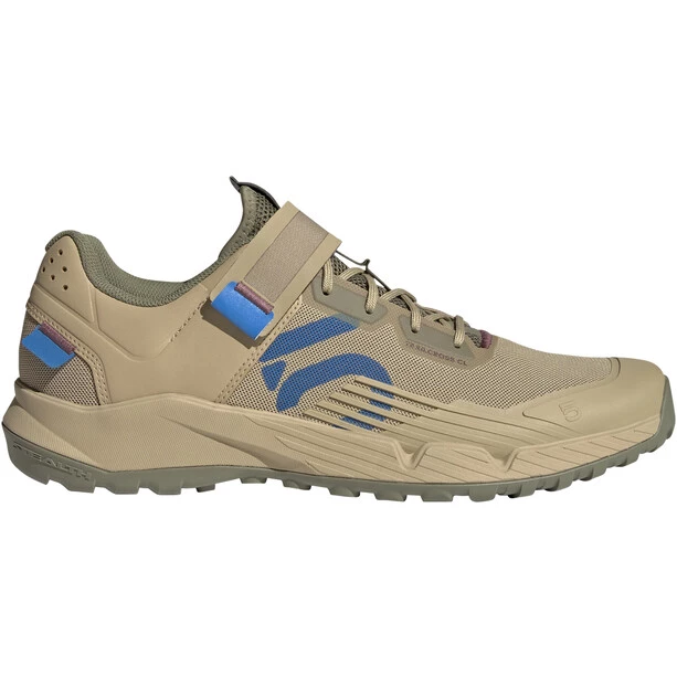 Adidas Five Ten 5.10 Trailcross Clip-In MTB Shoes Men beige tone/blue rush/orbit green 6 Adidas Five Ten 5.10 Trailcross Clip-In MTB Shoes Men beige tone/blue rush/orbit green - Image 4