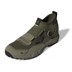 Adidas Five Ten 5.10 Trailcross Pro Clip-In Mountain Bike Shoes Men focus olive/core black/orbit green