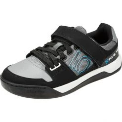 Adidas Five Ten Hellcat Mountain Bike Shoes Women grey five/core black/shock cyan