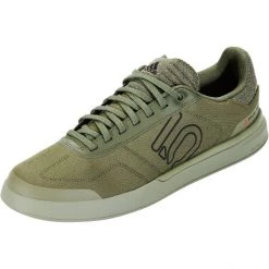 Adidas Five Ten Sleuth DLX Canvas MTB Shoes Men focus olive/core black/pulse lime