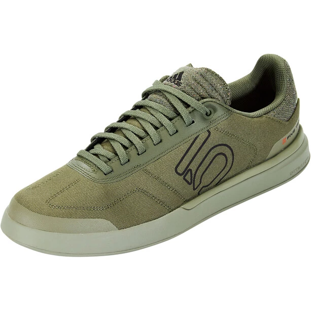 Adidas Five Ten Sleuth DLX Canvas MTB Shoes Men focus olive/core black/pulse lime 3 Adidas Five Ten Sleuth DLX Canvas MTB Shoes Men focus olive/core black/pulse lime