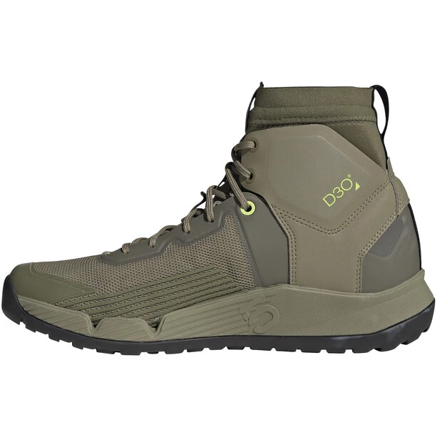 Adidas Five Ten Trailcross Mid Pro Mountain Bike Shoes Men orbit green/core black/pulse lime 5 Adidas Five Ten Trailcross Mid Pro Mountain Bike Shoes Men orbit green/core black/pulse lime - Image 3