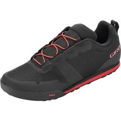 Giro Tracker Fastlace Shoes Men black/bright red