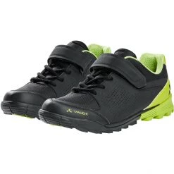 VAUDE AM Downieville Low Shoes black/bright green